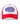 Von Dutch Stars & Stripes Trucker Hat - Red