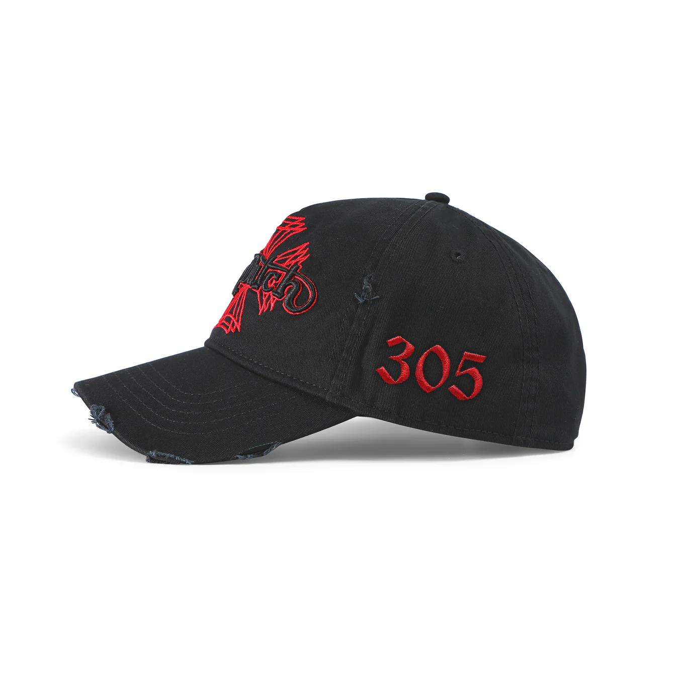 Von Dutch x Raw Cuts Distressed Hat