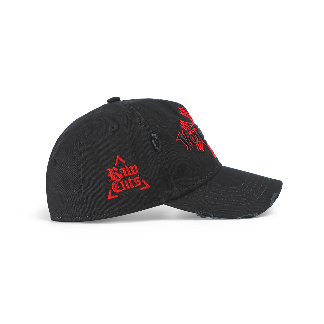 Von Dutch x Raw Cuts Distressed Hat