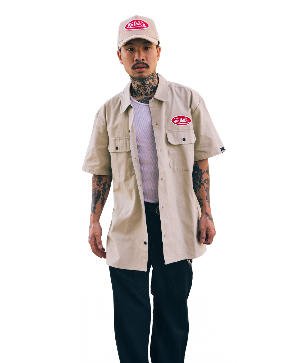 Classic Mechanic Shirt - Tan — image 2
