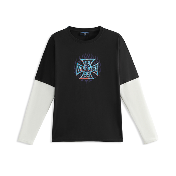 CHOPPER FLAMES - THERMAL LONG SLEEVE – Von Dutch