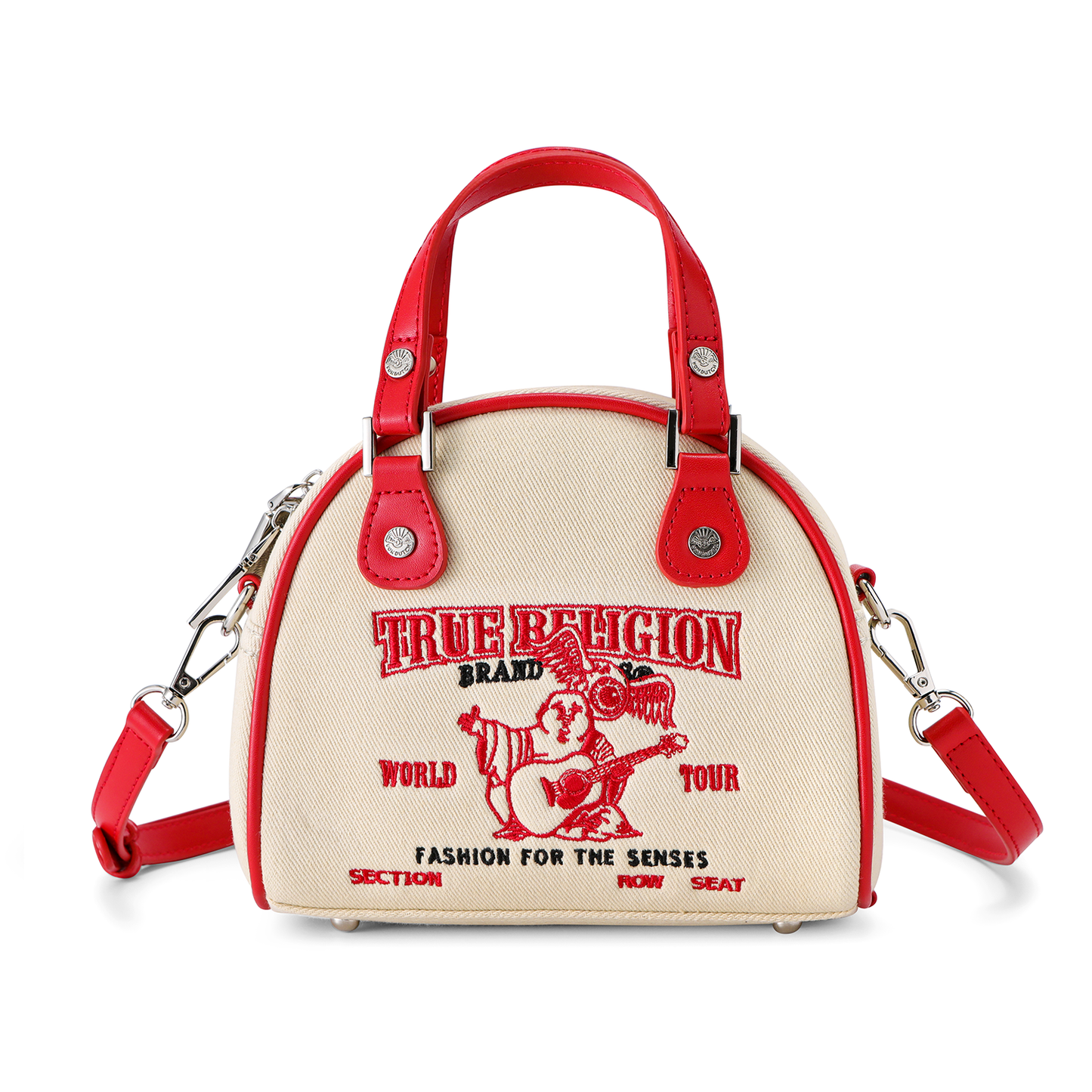 Von Dutch x True Religion Bowling Bag - Cream Denim