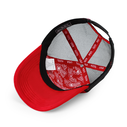Kids Velvet Trucker Hat - Astro Dust
