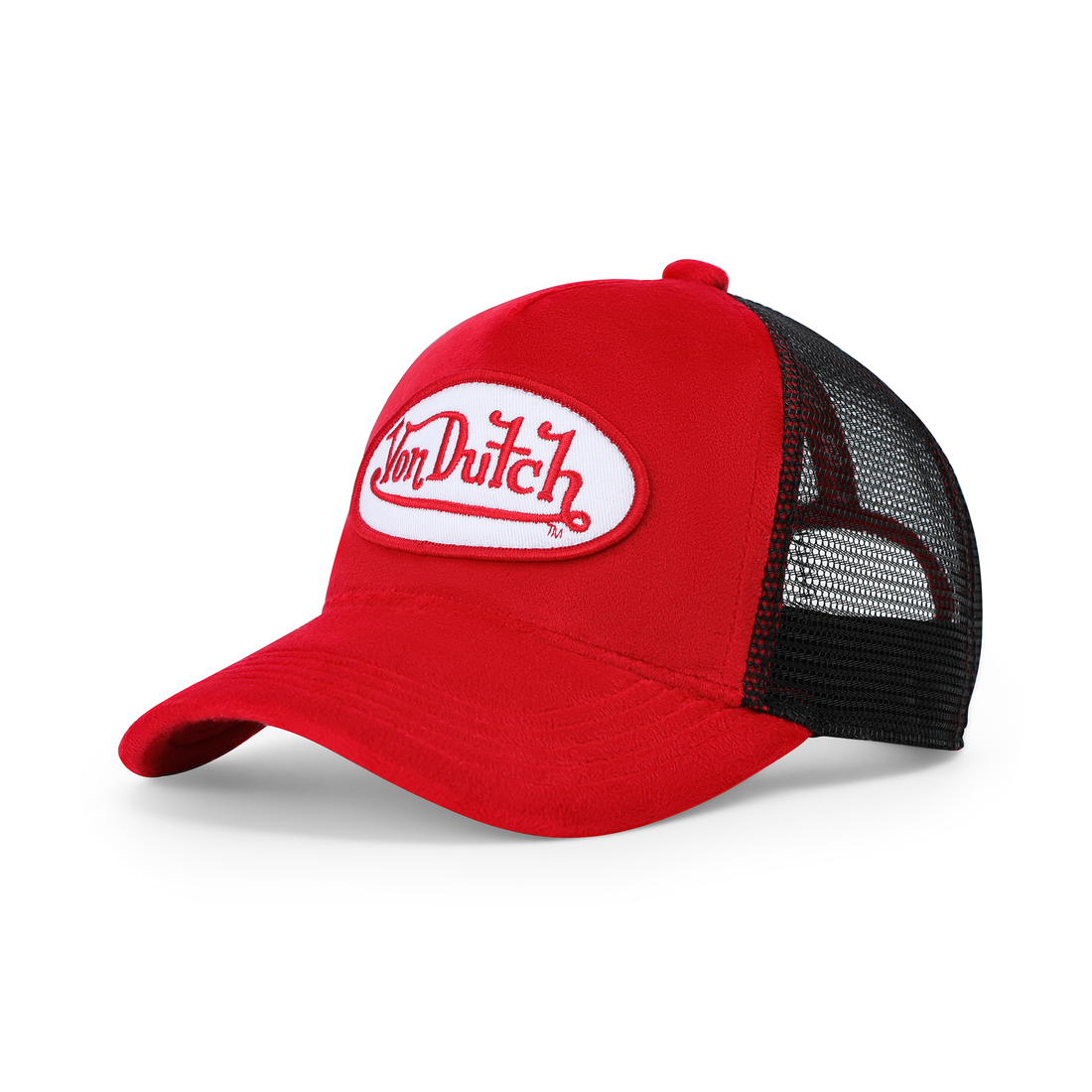 Kids Velvet Trucker Hat - Astro Dust — image 4