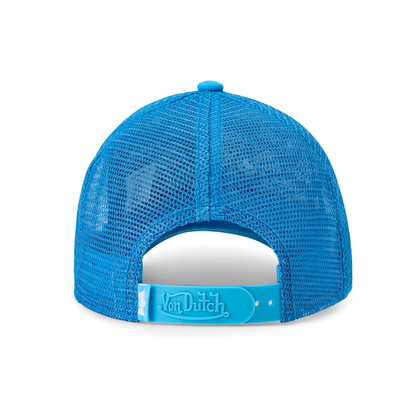 Kids Classic Trucker Hat - Blue & White
