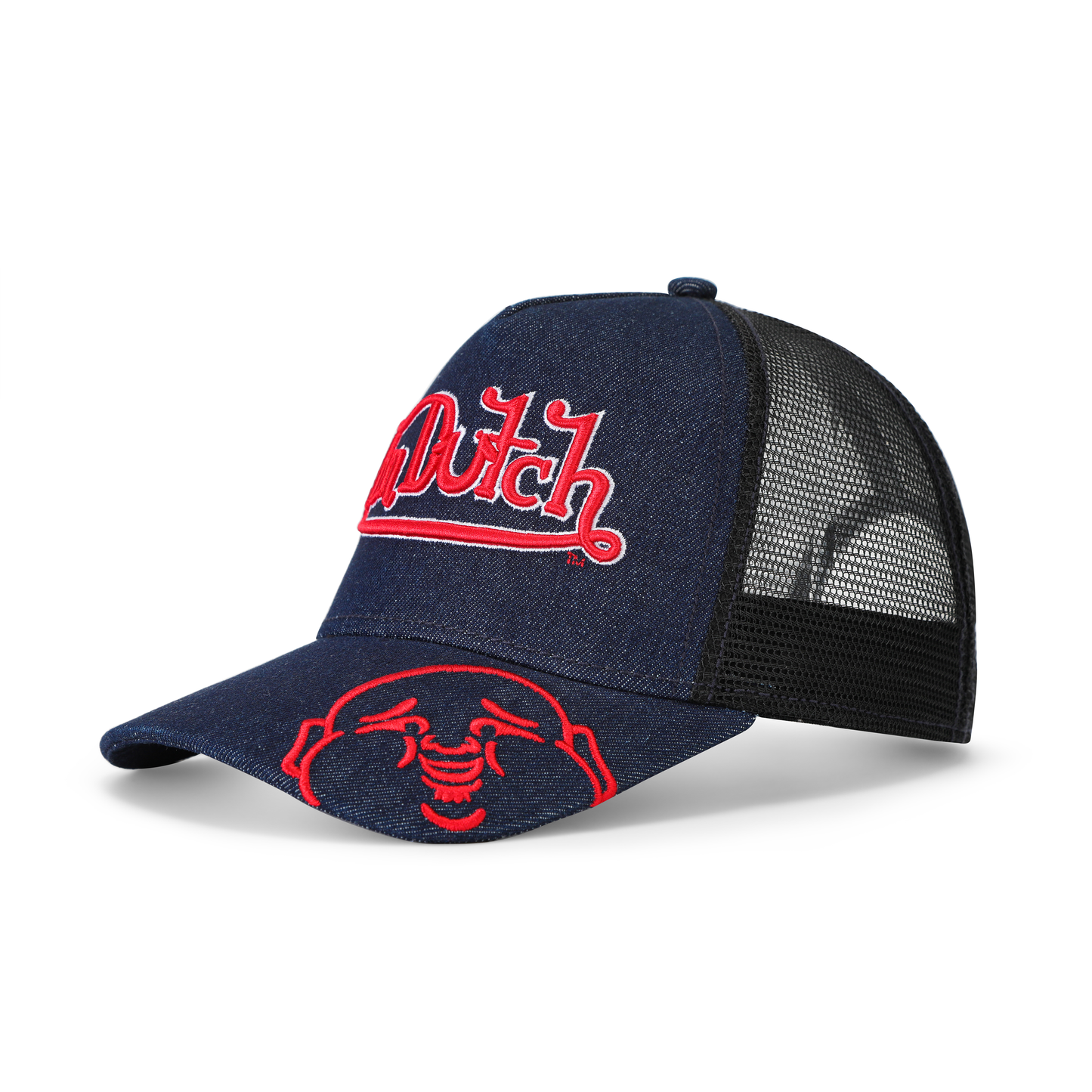 Von Dutch x True Religion Denim Trucker Hat