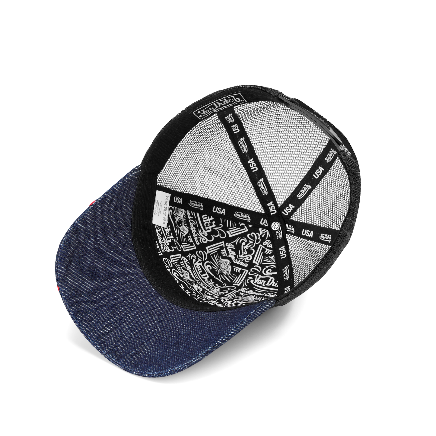 Von Dutch x True Religion Denim Trucker Hat