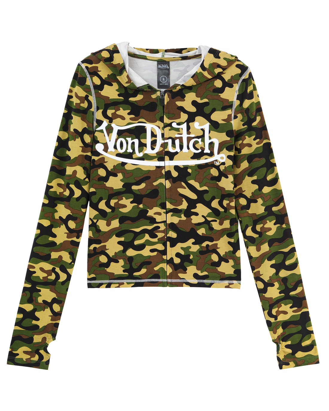 VON DUTCH ROXY TOP - CAMO