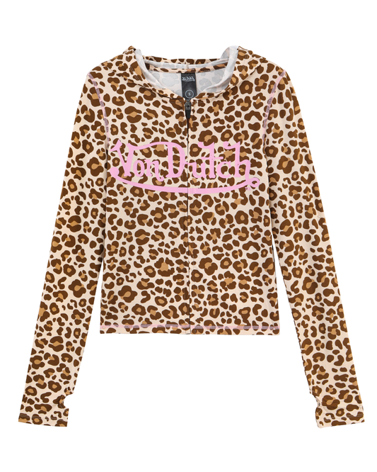 ROXY TOP - LEOPARD