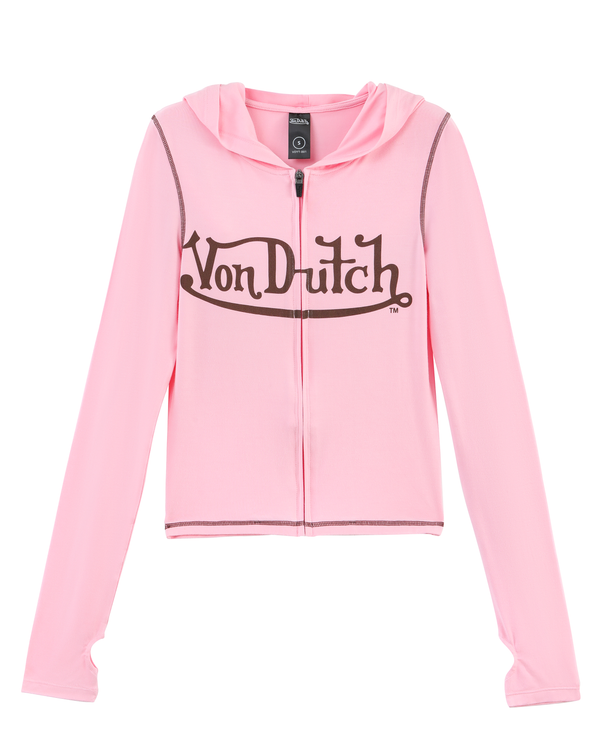 VON DUTCH ROXY TOP - PINK