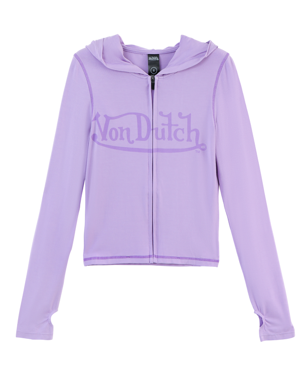 VON DUTCH ROXY TOP - PURPLE