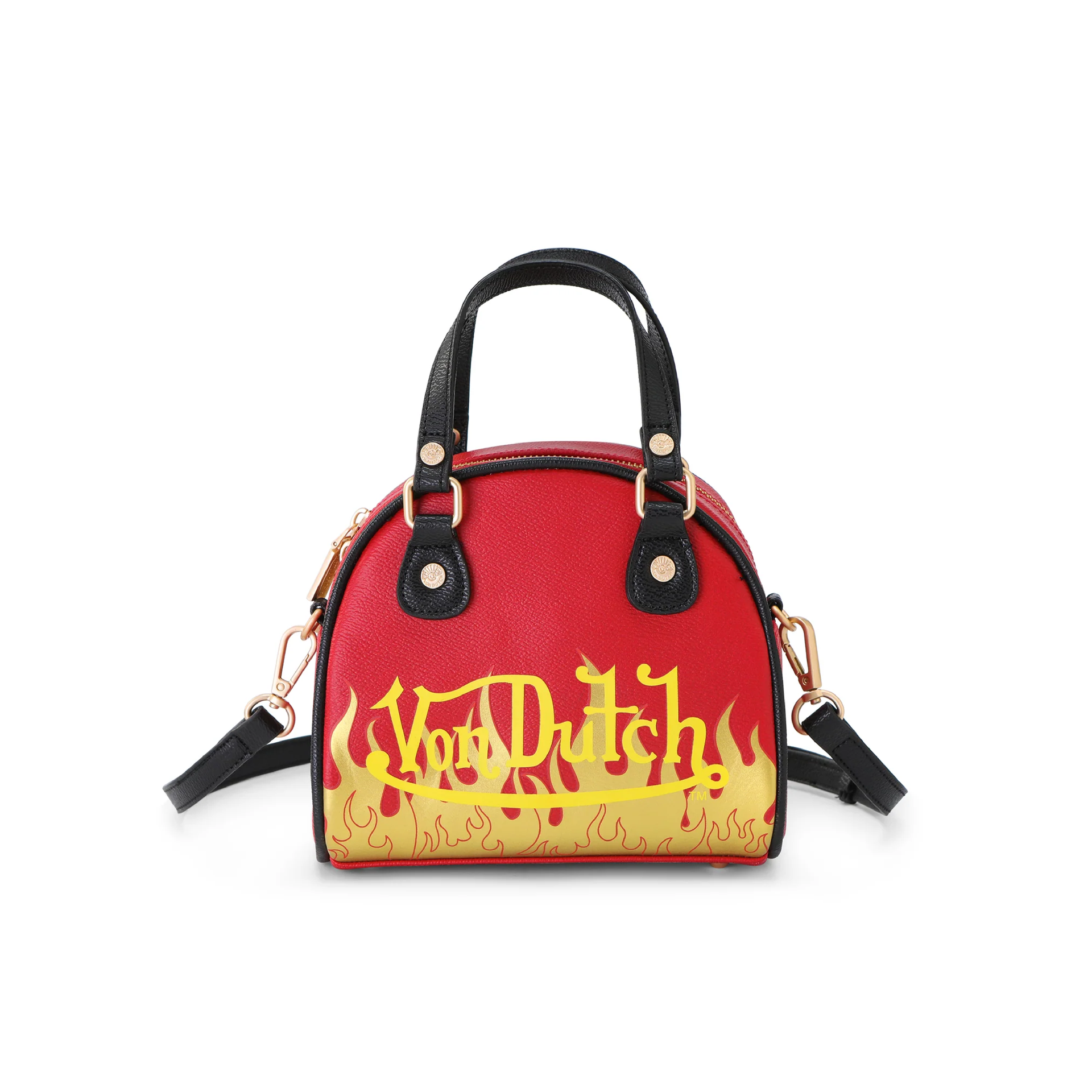 Mini Bowling Bag - Red Flames | Von Dutch