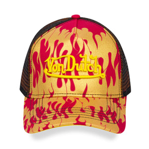 City of Angels Red Yellow Trucker