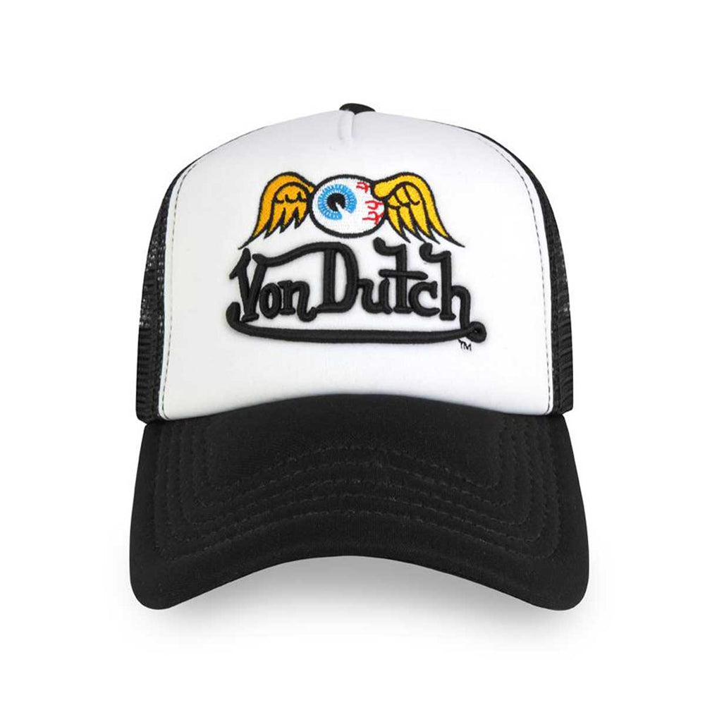 Flying Eyeball Wordmark Trucker Hat - Von Dutch