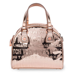 Hot Pink & White Bowling Bag Small - Von Dutch