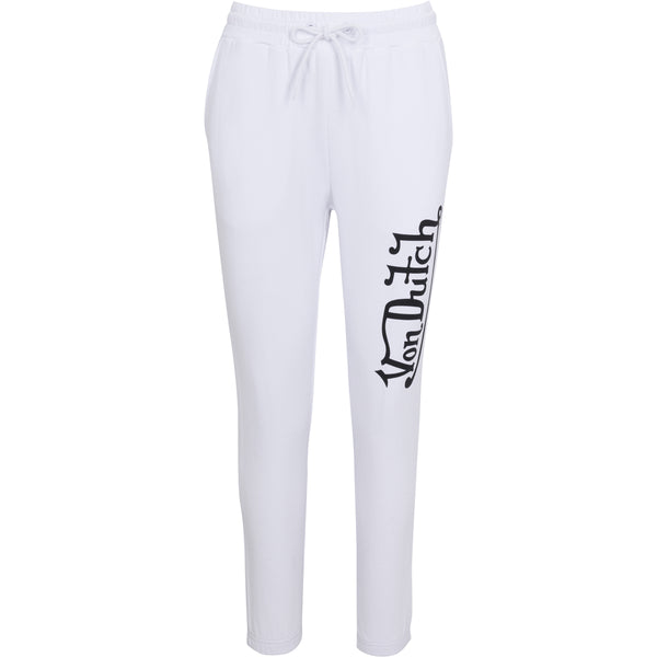 Originals Logo Women's White Sweats | Von Dutch