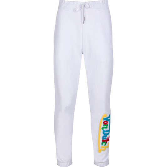 White Multi Color Jogger