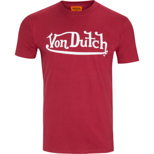 Von Dutch "Flame" Red Tee