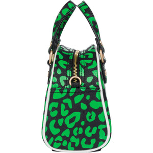 Lime Cheetah Bowling Bag Small