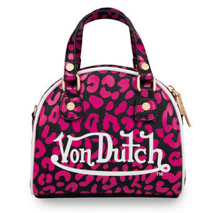 Hot Pink Cheetah Bowling Bag Small