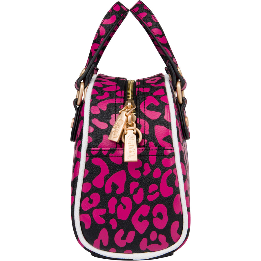 Hot Pink Cheetah Bowling Bag Small