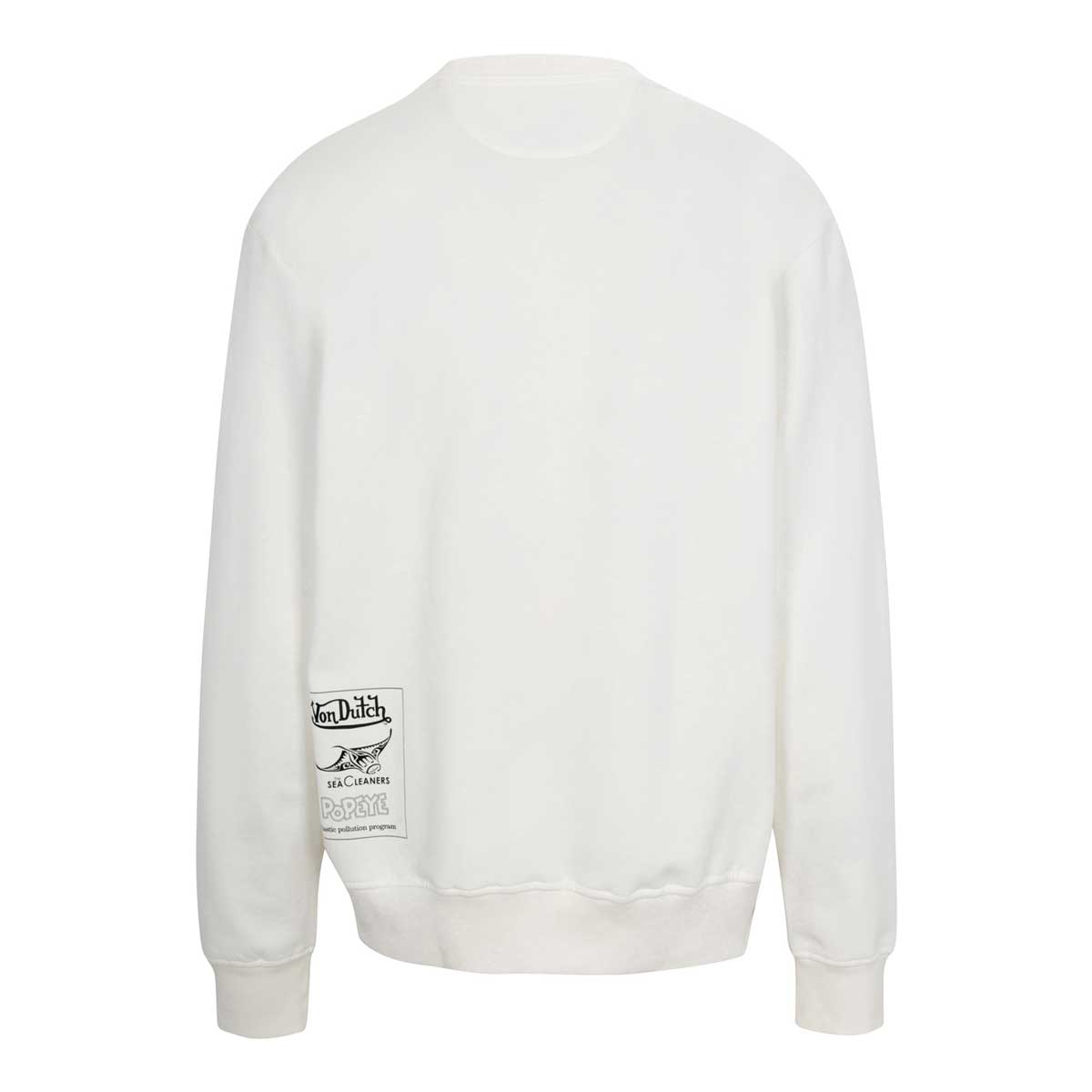 Von Dutch x Popeye Oval Crew Neck - White