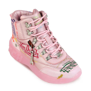 Women's Pink Puffer Shoe